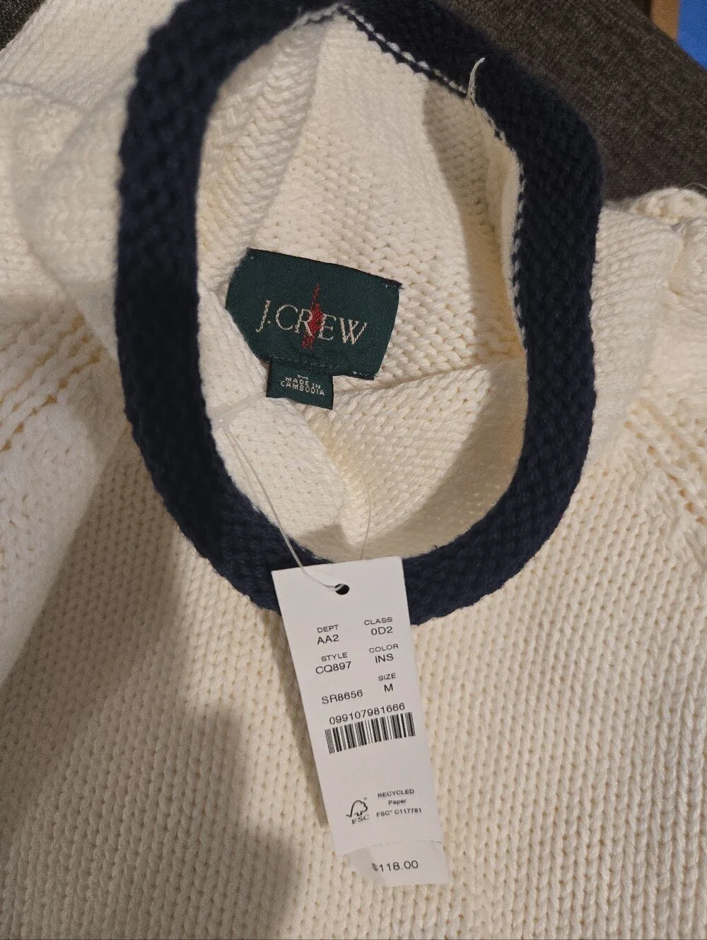 J. Crew questions leave